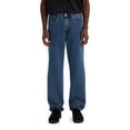 thumbnail image 1 of Men's Levi's® 505™ Regular Fit Jeans Color: Dark Stonewash Size: 33X36, 1 of 4