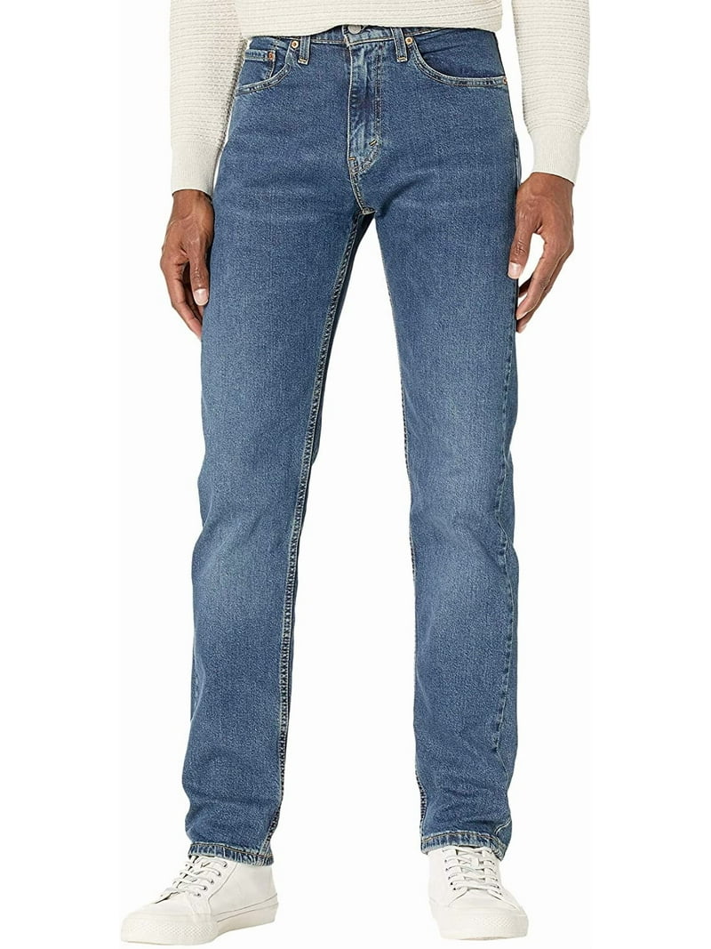 Men's Levi's® 505™ Regular Fit Stretch Jeans Color: Goth Fog Size