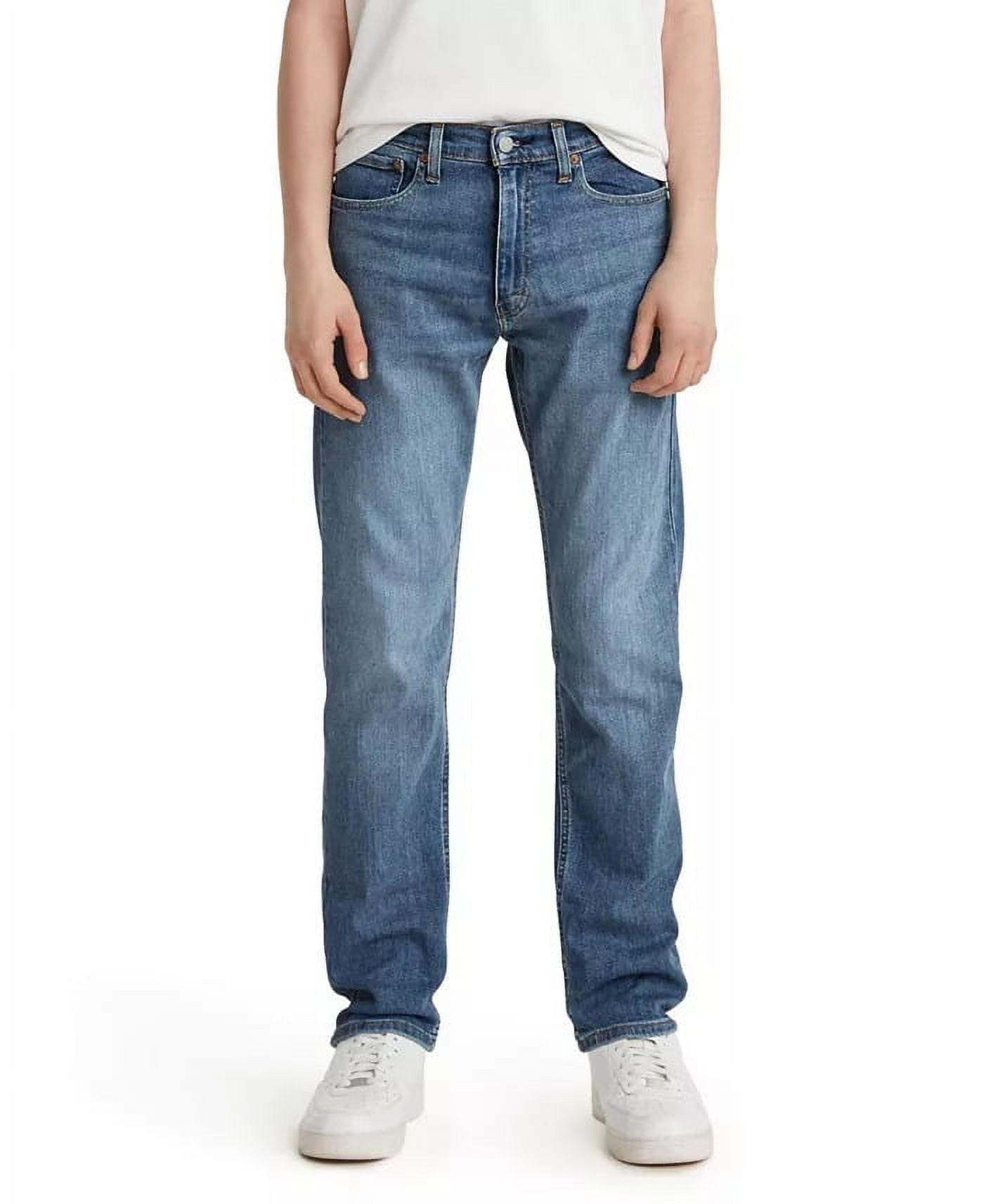 Men's Levi's® 505™ Regular Fit Stretch Jeans Color: Goth Fog Size
