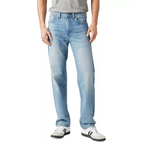 Men's Levi's® 505™ Regular Fit Stretch Jeans Color: Hole In The Wall Size: 38X30