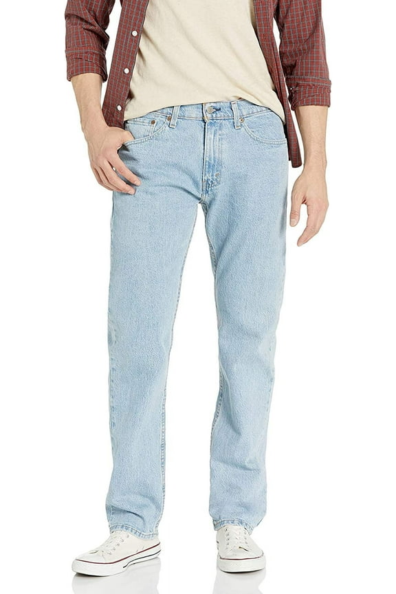 Men's Levi's® 505™ Regular Fit Stretch Jeans Color: Shootingstar Stonewash Size: 30X30