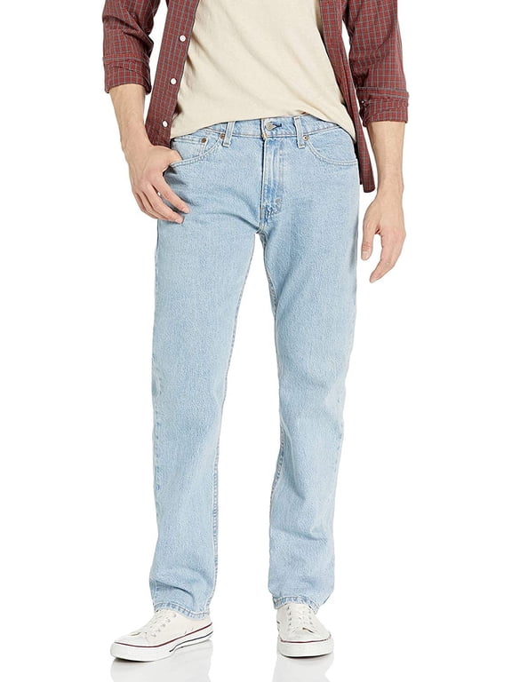 Men's Levi's® 505™ Regular Fit Stretch Jeans Color: Shootingstar Stonewash Size: 30X30