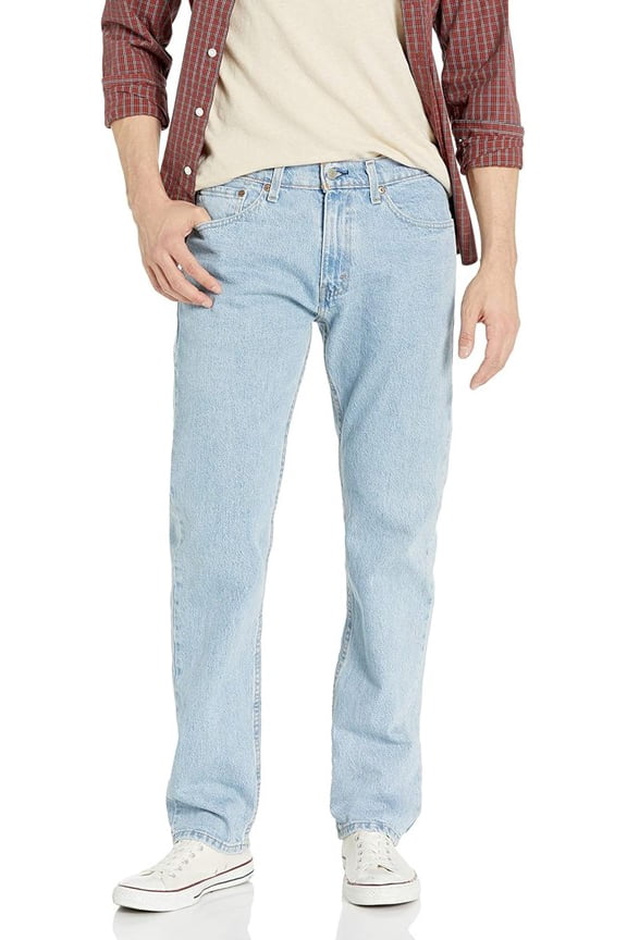 SHOOTING STAR STONEWASH Men's 505 Regular Fit Jeans, US 32x30