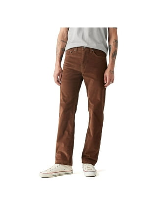 Levi 505 brown jeans on sale