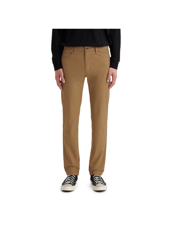 Men's Levi's 511 Slim Tech Pants Color: Brown Walnut Size: 34X32