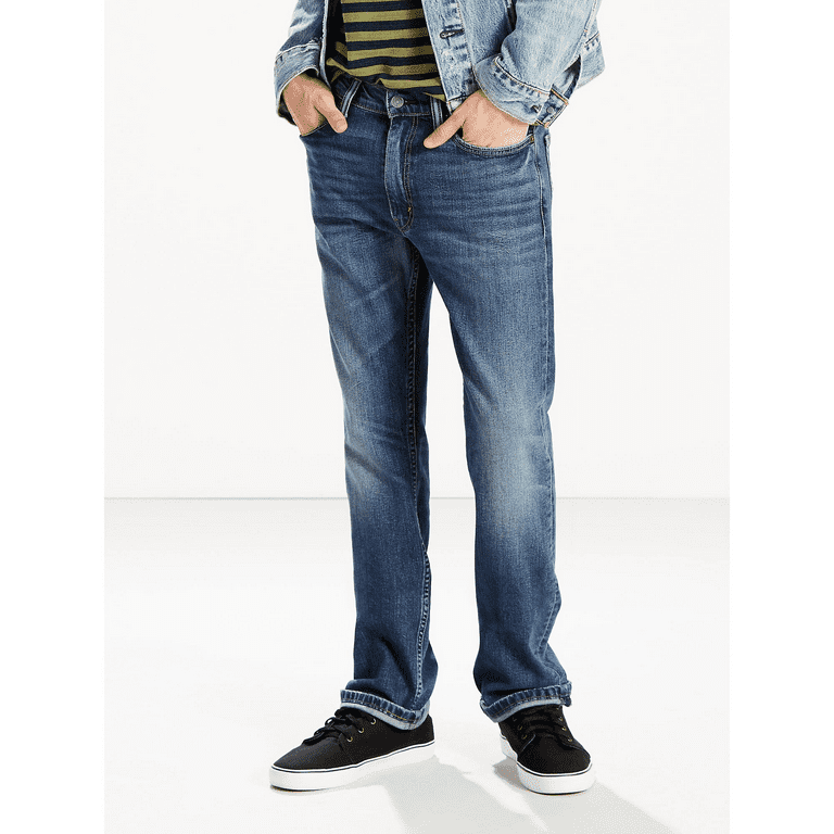 Men's Levi's® 513™ Slim Straight Stretch Jeans Color: Emgee Size