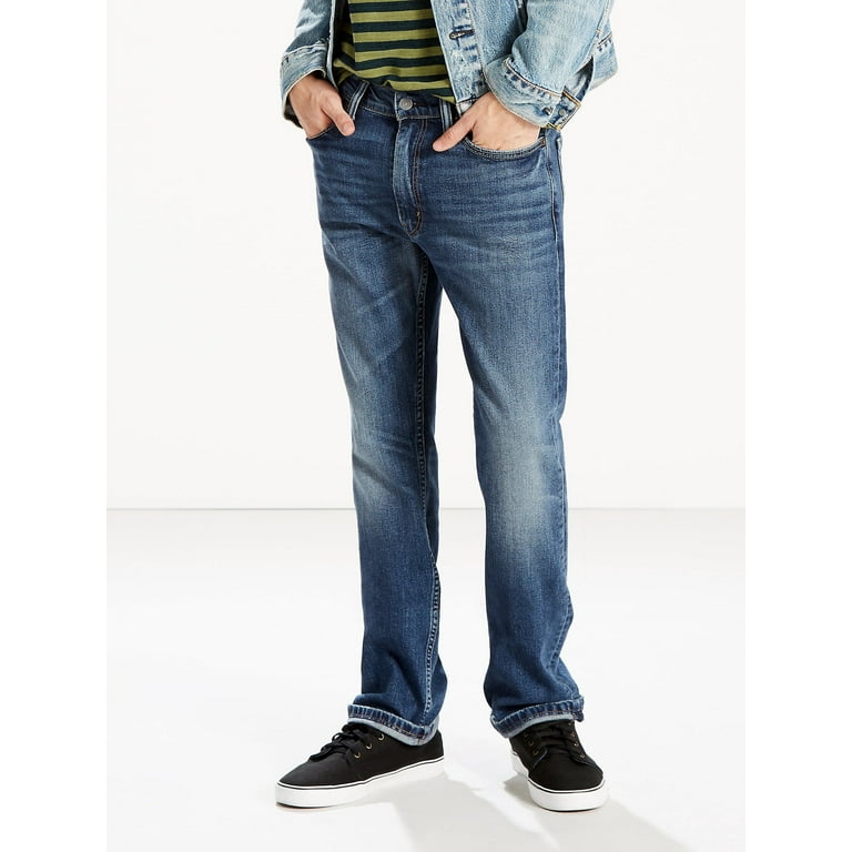 Men's Levi's® 513™ Slim Straight Stretch Jeans Color: Emgee Size
