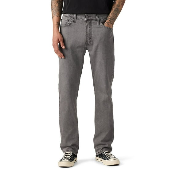 Men's Levi's® 513™ Slim Straight Stretch Jeans Color: Grey Days Size: 34X32
