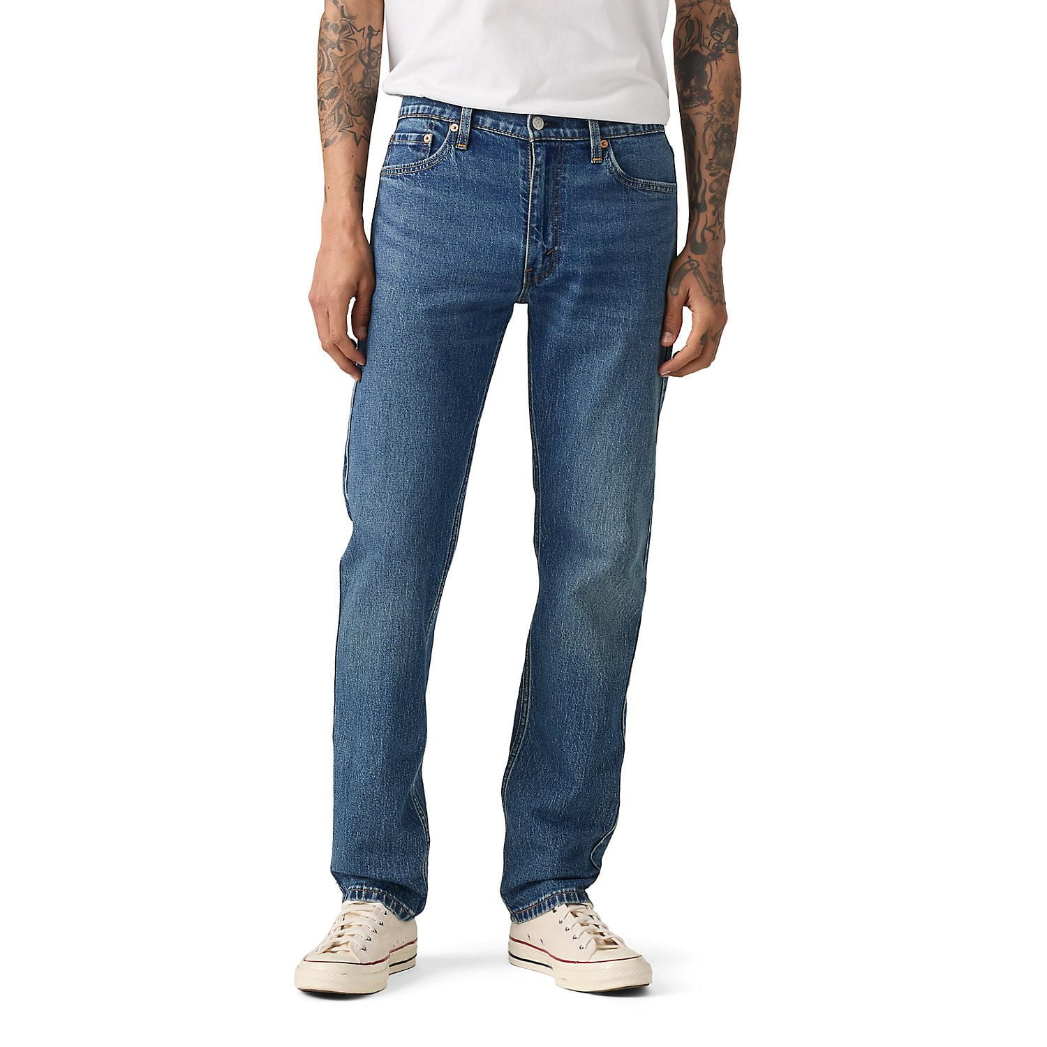 あお Men's Levi's® 513™ Slim Straight Stretch Jeans Color: Thanks Again