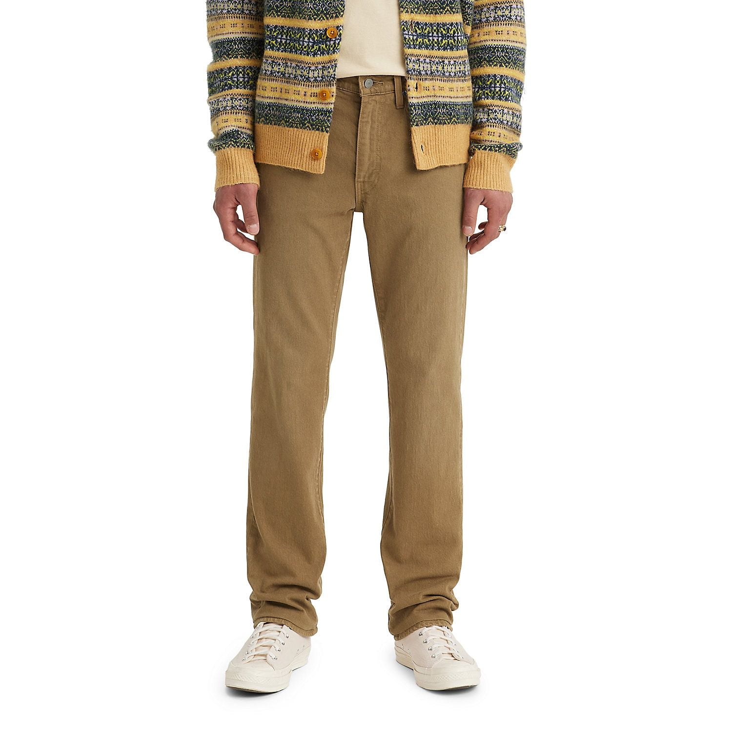 Men's Levi's® 514™ Straight Fit Flex Jeans Color British Khaki Size