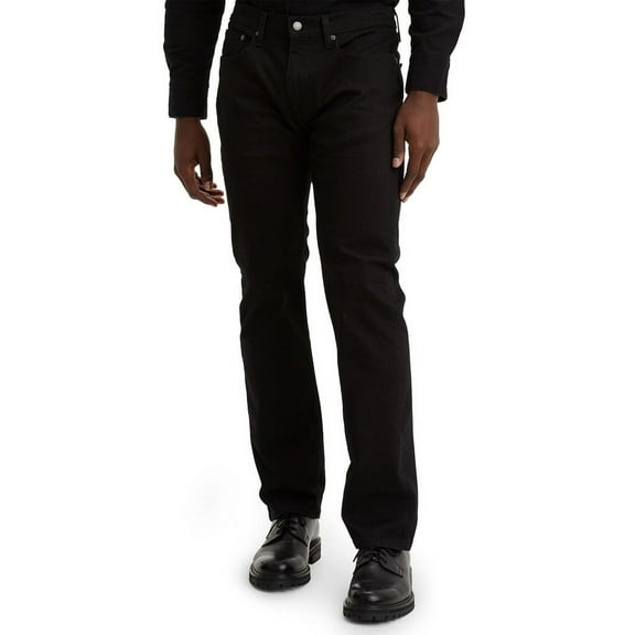 Men's Levi's® 514™ Straight Fit Flex Jeans Color: Native Black Size: 31X32