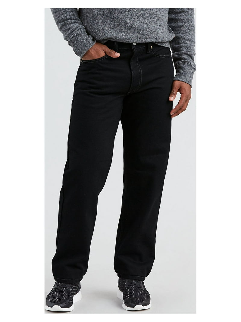 LEVI’S 550 MADE IN USA BLACK DENIM PANTS Levis 550 Black [Levis 550 Made In USA] Vintage Black Denim