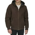 thumbnail image 1 of Men's Levi's® Cotton Hooded Workwear Bomber Jacket Color: Chocolate Brown Size: XL, 1 of 4