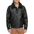 thumbnail image 1 of Men's Levi's® Faux Leather Bomber Jacket Color: Black Size: S, 1 of 4