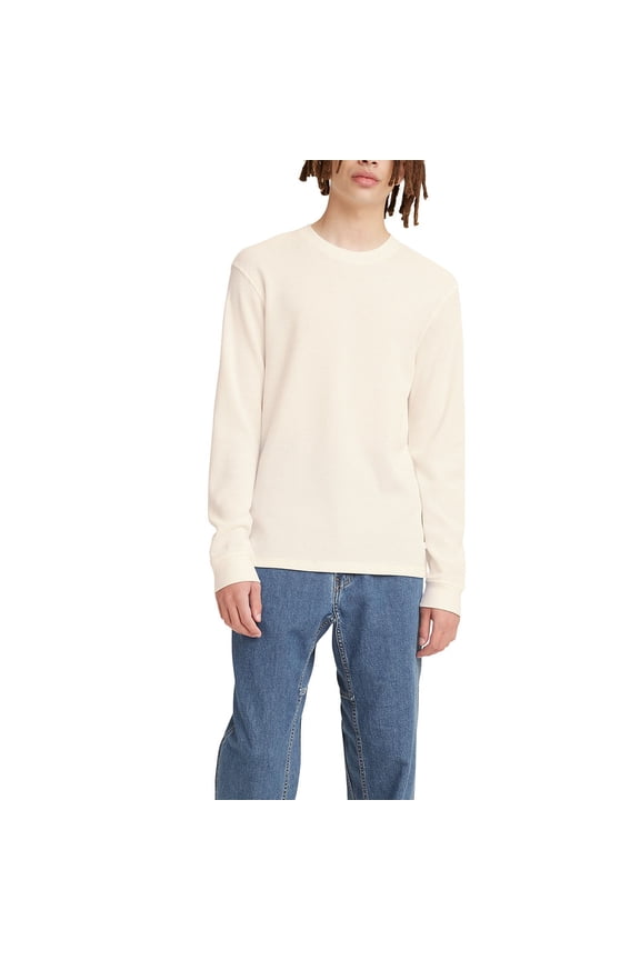 Men's Levi's® Long Sleeve Standard Fit Thermal T-Shirt Color: Egret Size: XXL