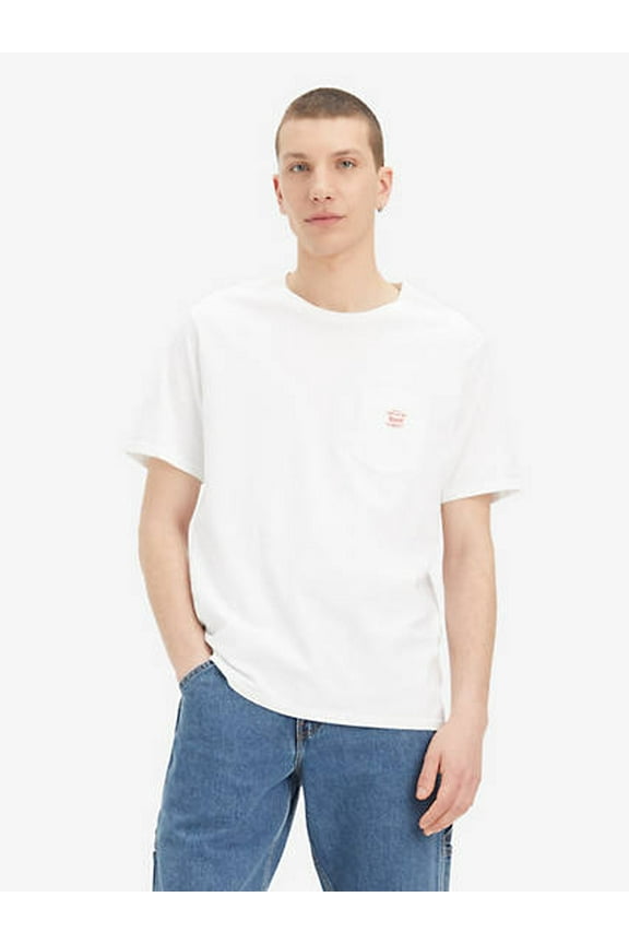 Men's Levi's® Short Sleeve Workwear Tee Color: Bright White Size: XL