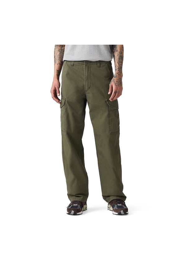 Men's Levi's® XX Cargo Baggy Pants Color: Forest Night Size: 34X32