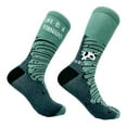 thumbnail image 1 of Men's Life Is A Tornado Socks Funny Stormy Twister Joke Footwear, 1 of 7