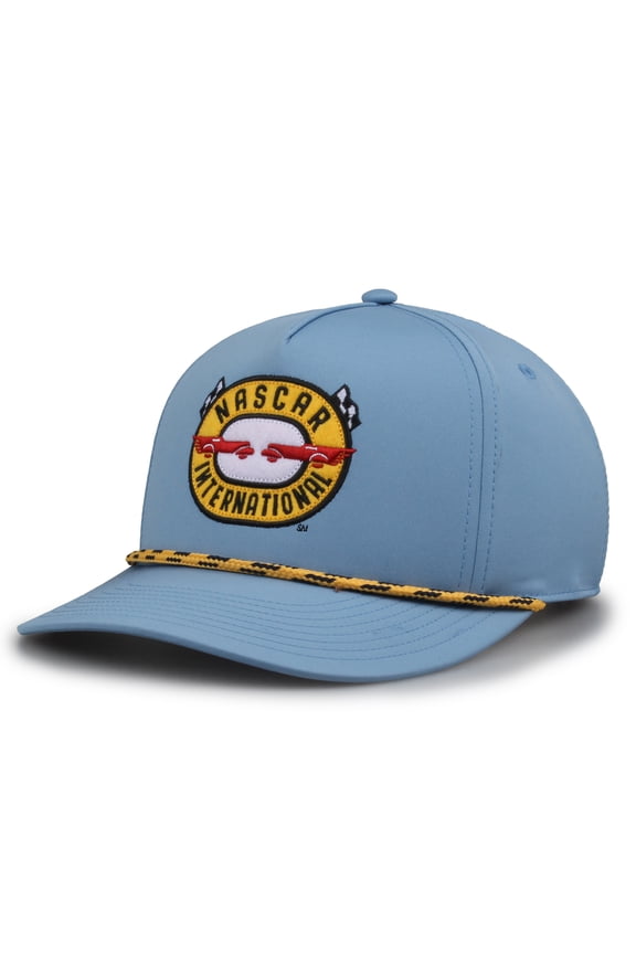 Men's Light Blue NASCAR International Mid-Pro Rope Adjustable Hat