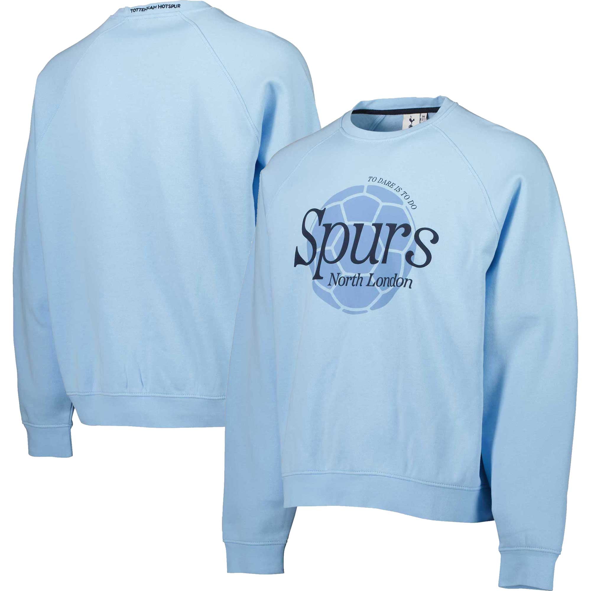 Men's Light Blue Tottenham Hotspur Foundation Oversized Raglan