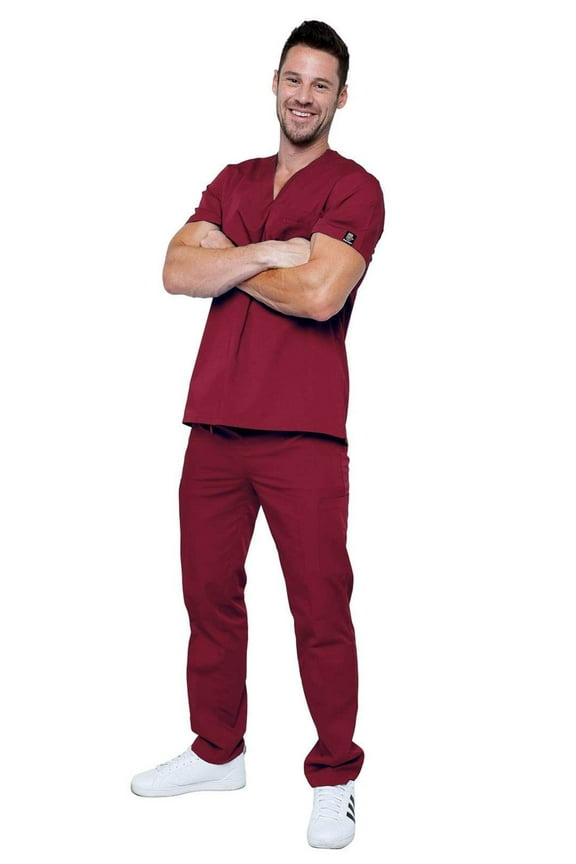 Men's Lightweight 6 Pocket Classic Uniform Scrubs - Style 101