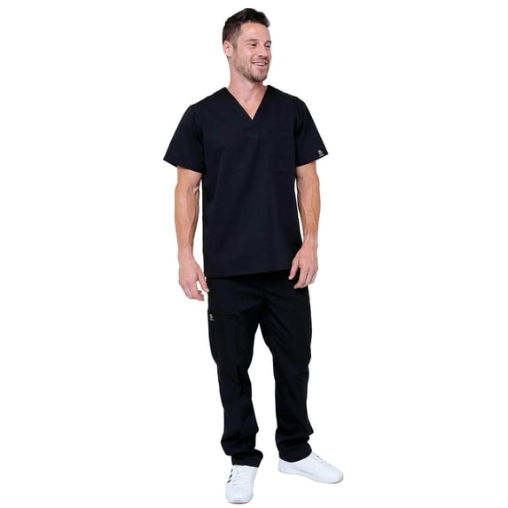 Men's Lightweight 6 Pocket Classic Uniform Scrubs - Style 101