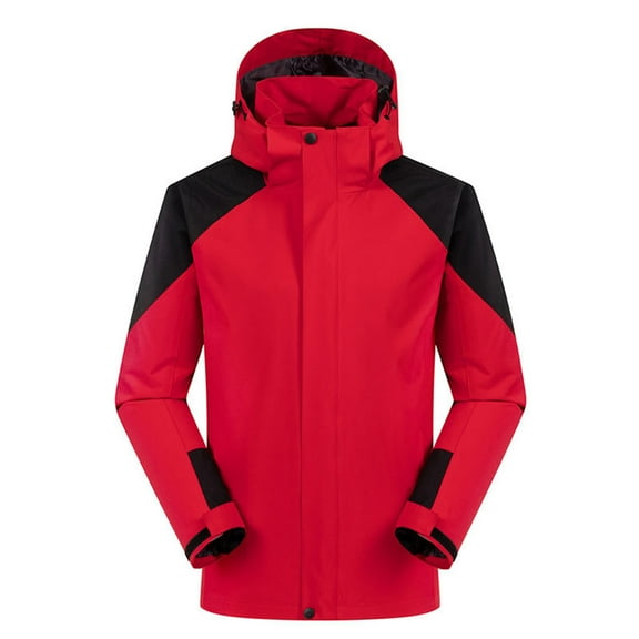 Men's Lightweight Anorak Jacket for Outdoor Hiking Camping Windproof Breathable Hooded Windbreaker