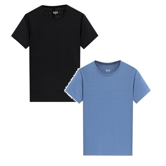 Men's Lightweight Athletic T-Shirts Quick Drying Workout Gym Tops Short Sleeve Running Tee Shirt Performance Activewear