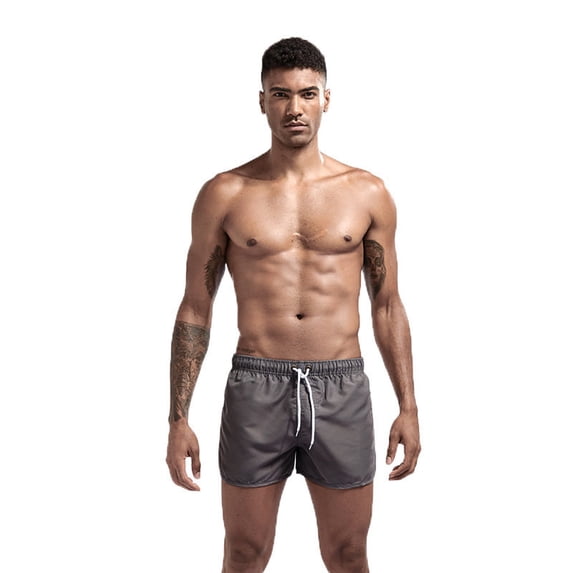 Men's Lightweight Board Shorts, Breathable Loose-Fit Fitness and Beach Style
