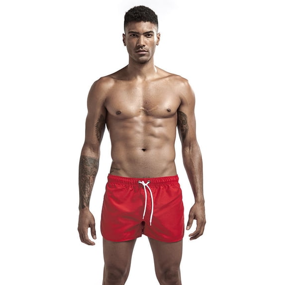 Men's Lightweight Board Shorts, Breathable Loose-Fit Fitness and Beach Style