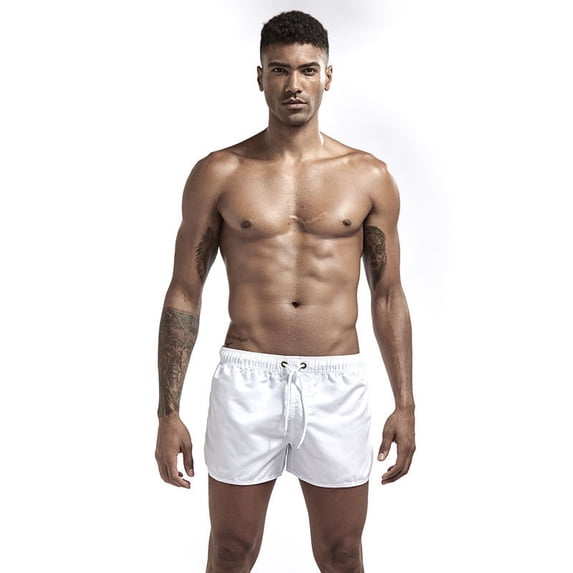 Men's Lightweight Board Shorts, Breathable Loose-Fit Fitness and Beach Style