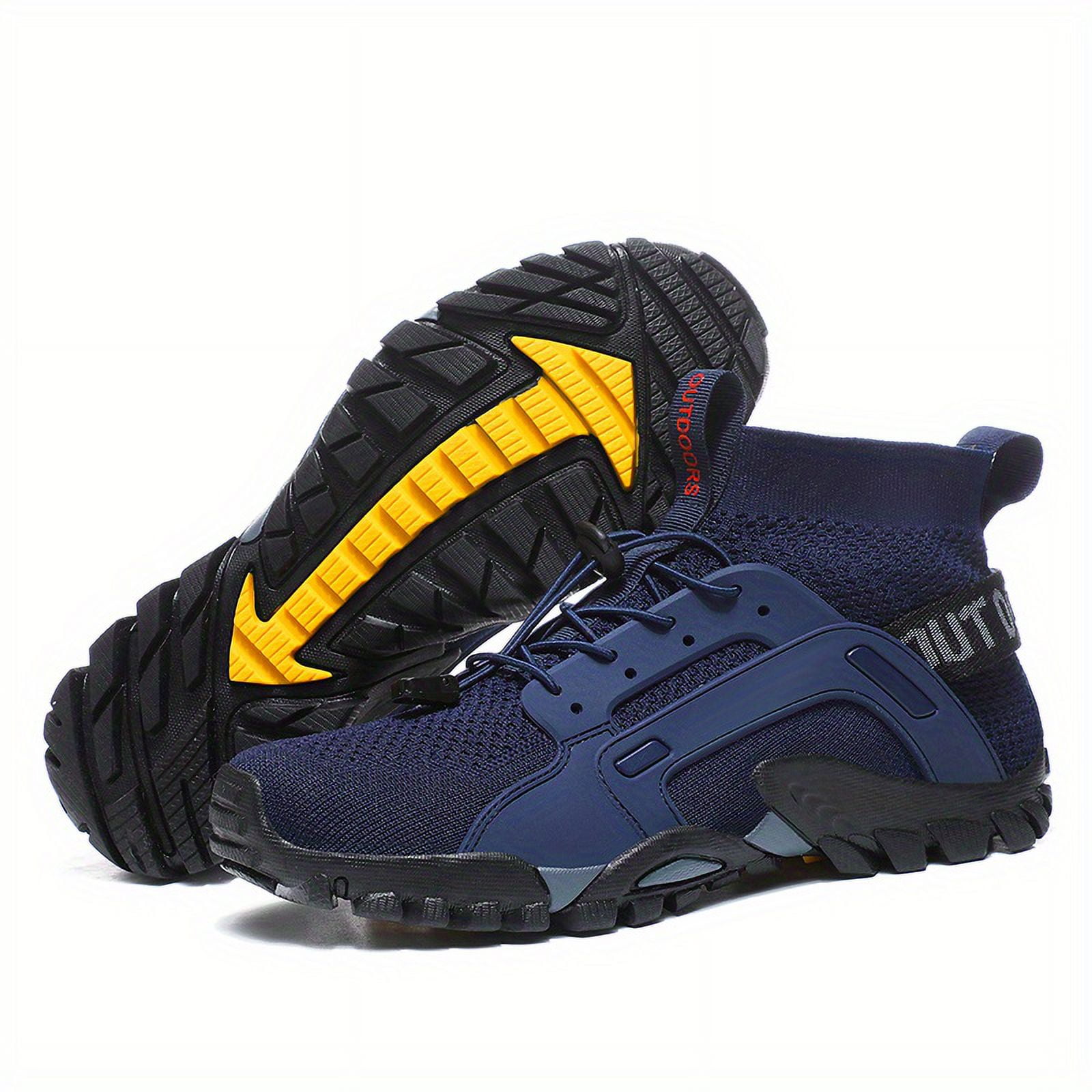 Men's Lightweight Breathable Hiking Shoes NonSlip Sneakers for