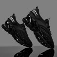 thumbnail image 1 of Men's Lightweight Breathable Sports Shoes, Blade Sole Comfortable for Standing Running Shoes, Trendy Multi-functional Sports Leisure Men's Fashion Shoes, Absorbing Cushioning And Low-top Lace-up, 1 of 9