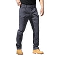 thumbnail image 1 of Men's Lightweight Cargo Pants For Outdoor Summer Activities Loose Fit Durable Work Hiking Adventure Travel Long Pants Pants Loose Fit Straight Legs Beach Trousers, 1 of 4