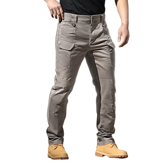 Men's Lightweight Cargo Pants For Outdoor Summer Activities Loose Fit Durable Work Hiking Adventure Travel Long Pants Pants Loose Fit Straight Legs Beach Trousers