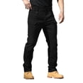 thumbnail image 1 of Men's Lightweight Cargo Pants For Outdoor Summer Activities Loose Fit Durable Work Hiking Adventure Travel Long Pants Pants Loose Fit Straight Legs Beach Trousers, 1 of 4