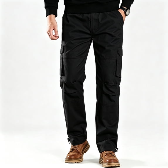 Men's Lightweight Cargo Pants UPF 50+ All Terrain Hiking Outdoor Pants S-XXL