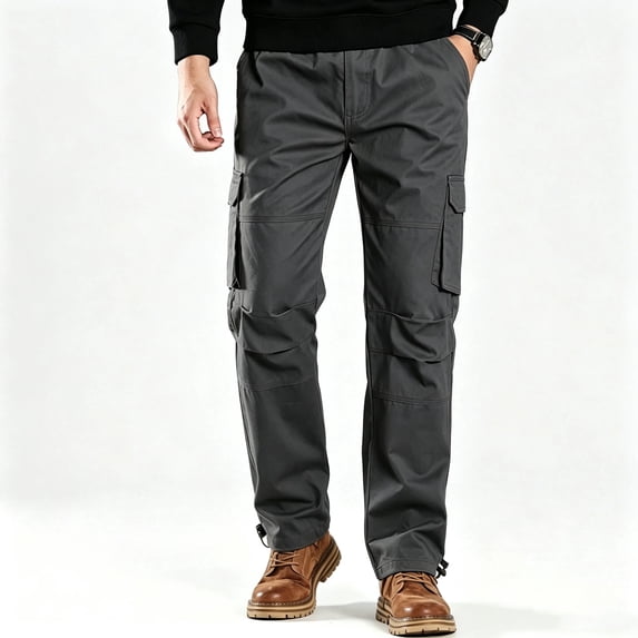 Men's Lightweight Cargo Pants UPF 50+ All Terrain Hiking Outdoor Pants S-XXL