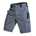 thumbnail image 1 of Men’s Lightweight Cargo Shorts with Multiple Pockets Durable Ripstop Fabric Relaxed Fit for Outdoor Activities Work, 1 of 7