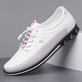 thumbnail image 1 of Men's Lightweight Casual Walking Shoes, Elastic Lace Fashion Daily Sneakers, 1 of 5