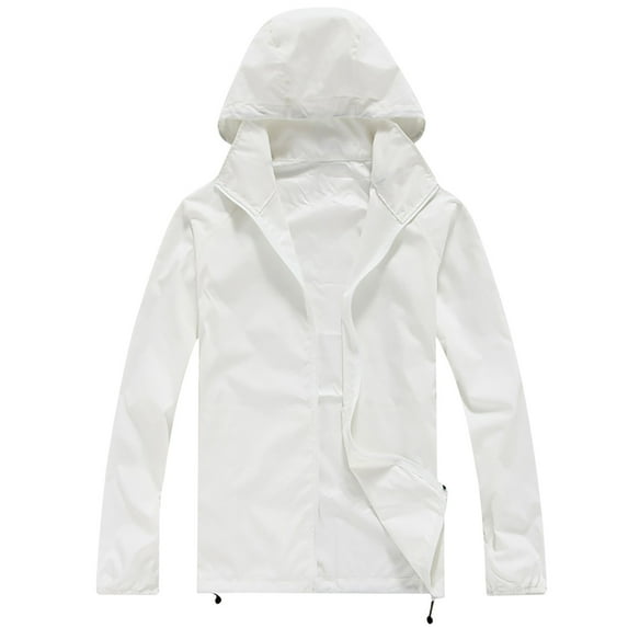 Men's Lightweight Clothing Hooded Summer Hiking Outdoor Sports Sun Protection Jackets