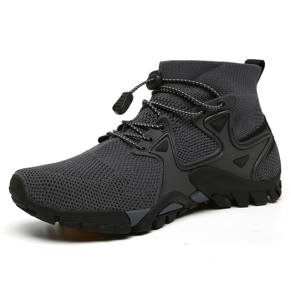 Men's Lightweight Creek Shoes, Anti-Slip Soft Sole Water Shoes for Beach, Outdoor Wading, Hiking, and Casual Everyday Comfort