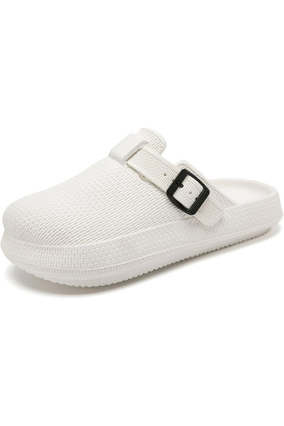 Men’s Lightweight EVA Clogs, Non-Slip Adjustable Garden Shoes, Comfortable Slip-On House Slippers, Quick-Dry Outdoor Beach Sandals