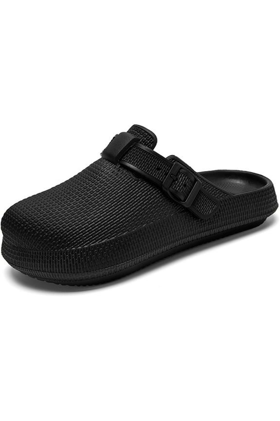 Men’s Lightweight EVA Clogs, Non-Slip Adjustable Garden Shoes, Comfortable Slip-On House Slippers, Quick-Dry Outdoor Beach Sandals