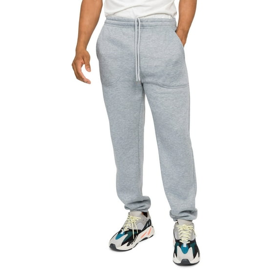 Men's Lightweight Fleece Elastic Bottom Sweatpants
