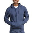 thumbnail image 1 of Men's Lightweight Fleece Pullover Hoodie (M, Navy Marl), 1 of 4