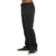 thumbnail image 1 of Men's Lightweight Fleece Sweatpants (3XL, Black), 1 of 4