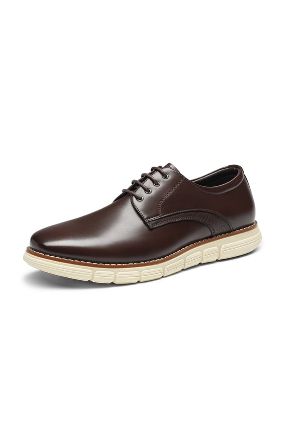 Men's Lightweight Formal Oxford Sneakers with Breathable PU Insole, Comfortable and Durable Dress Shoes for Work, Office, Business, and Casual Wear