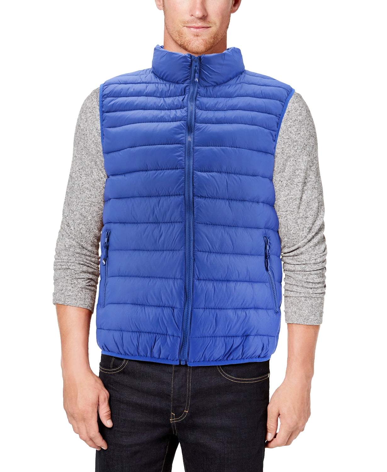 【Quilted Vest】 Night Blue Eddie Bauer Quilted Vest | Product | Company Casuals