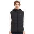 thumbnail image 1 of Men's Lightweight Heated Vest With Smart Electric Rechargeable Jacket with Detachable Hood (Battery Included), 1 of 6
